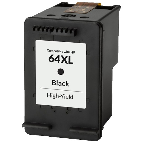 Hp 64xl Black Compatible Ink Cartridge N9j92an High Yield 6839